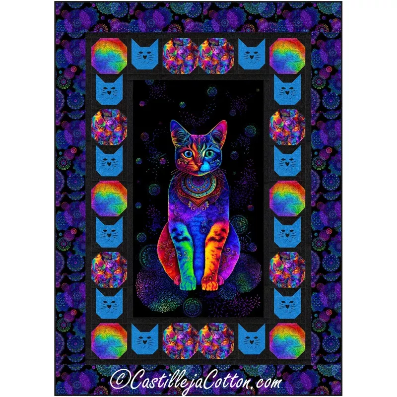 Wild Cats Meow Quilt Pattern