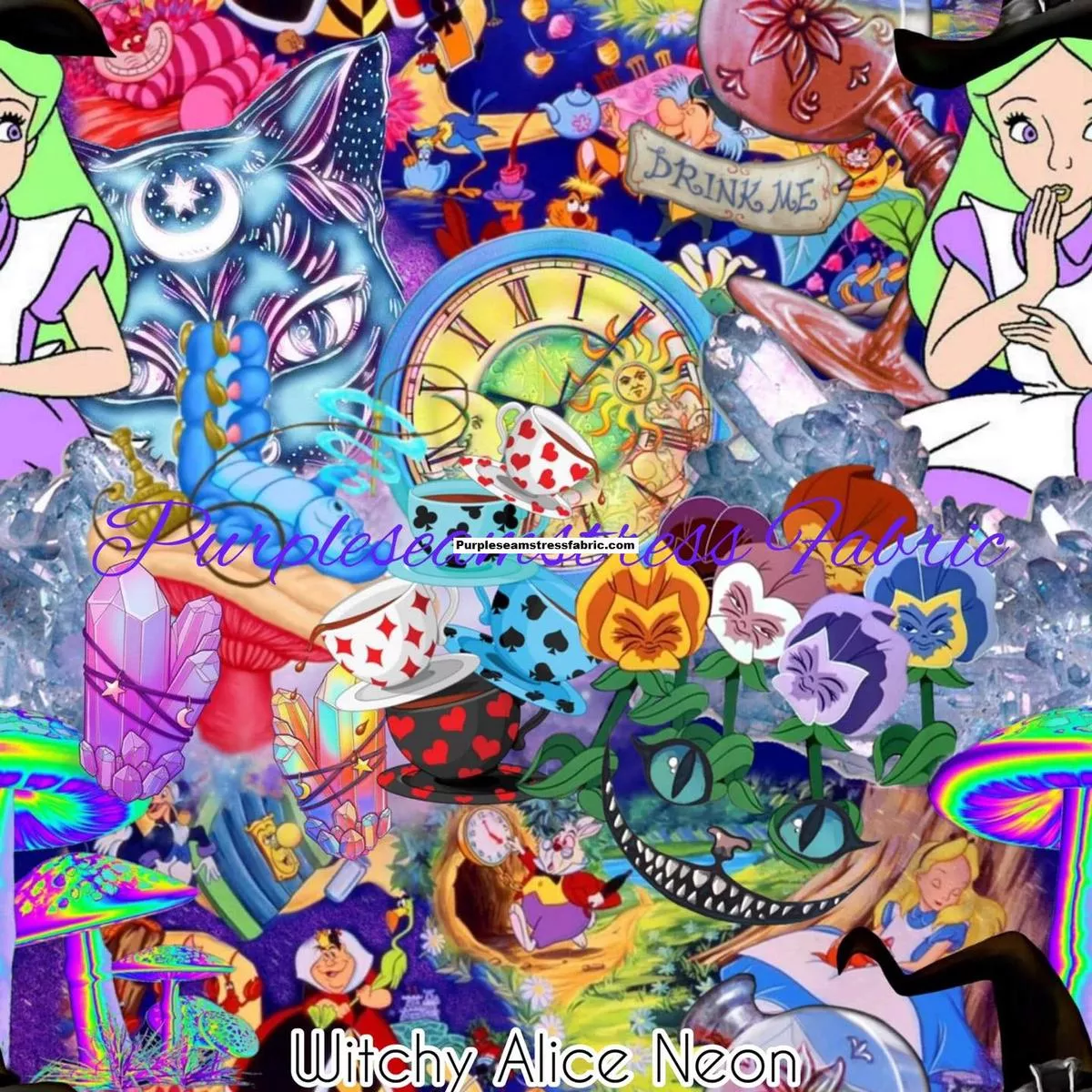 Witchy Alice NeonFabric