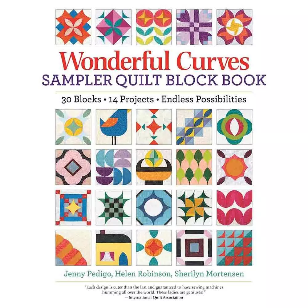 Wonderful Curves Quilt Block Book