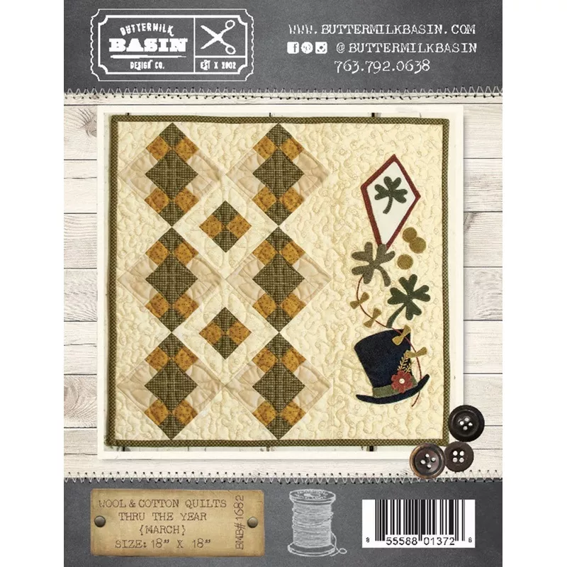 Wool & Cotton Quilts thru the Year March