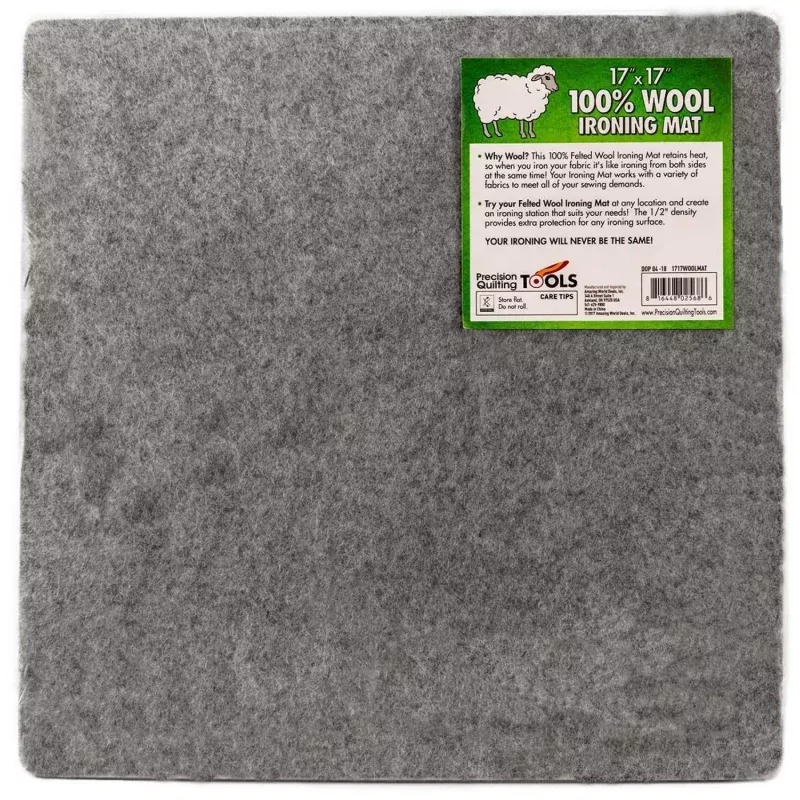 Wool Ironing Mat ~ 17×17