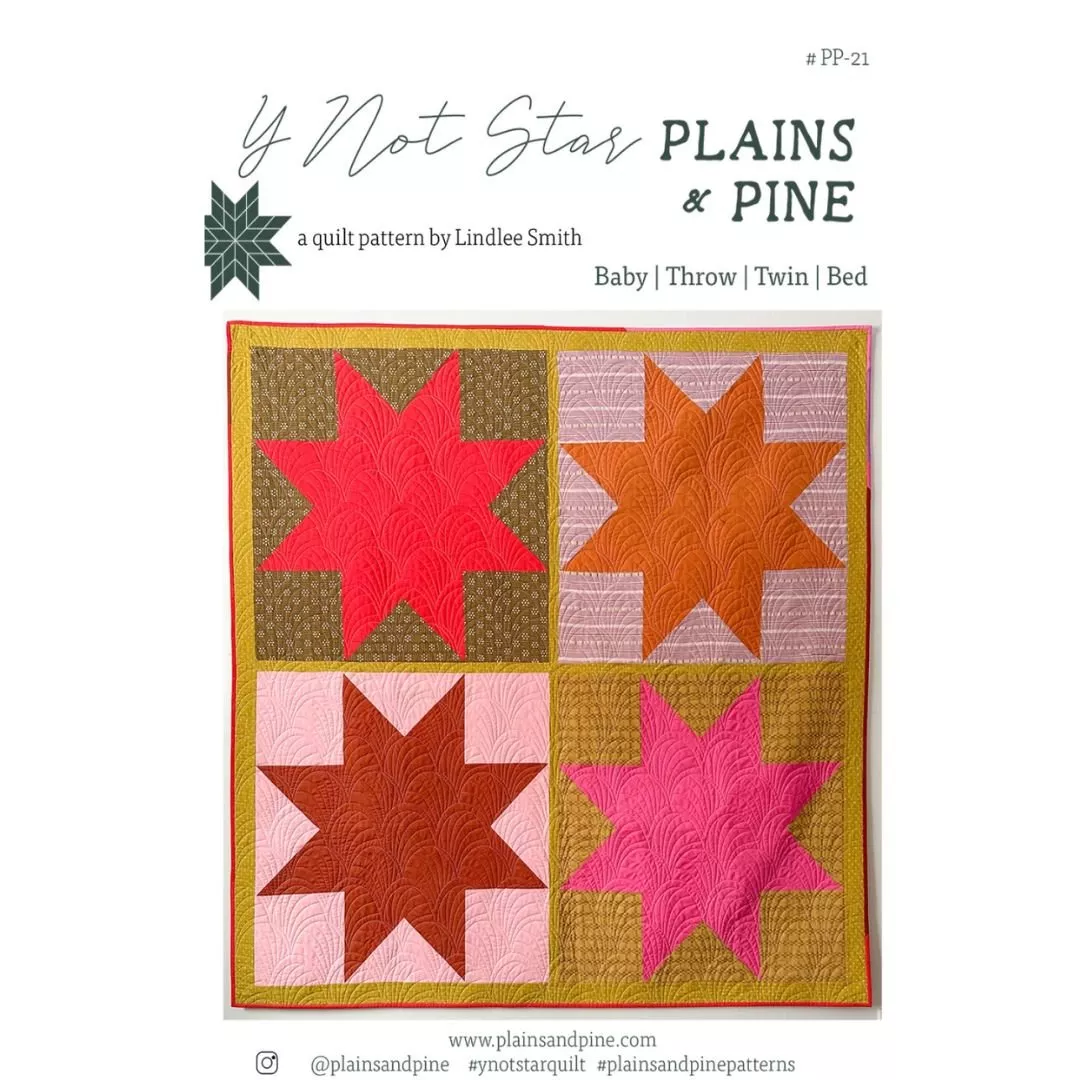 Y Not Star / Printed Quilt Pattern