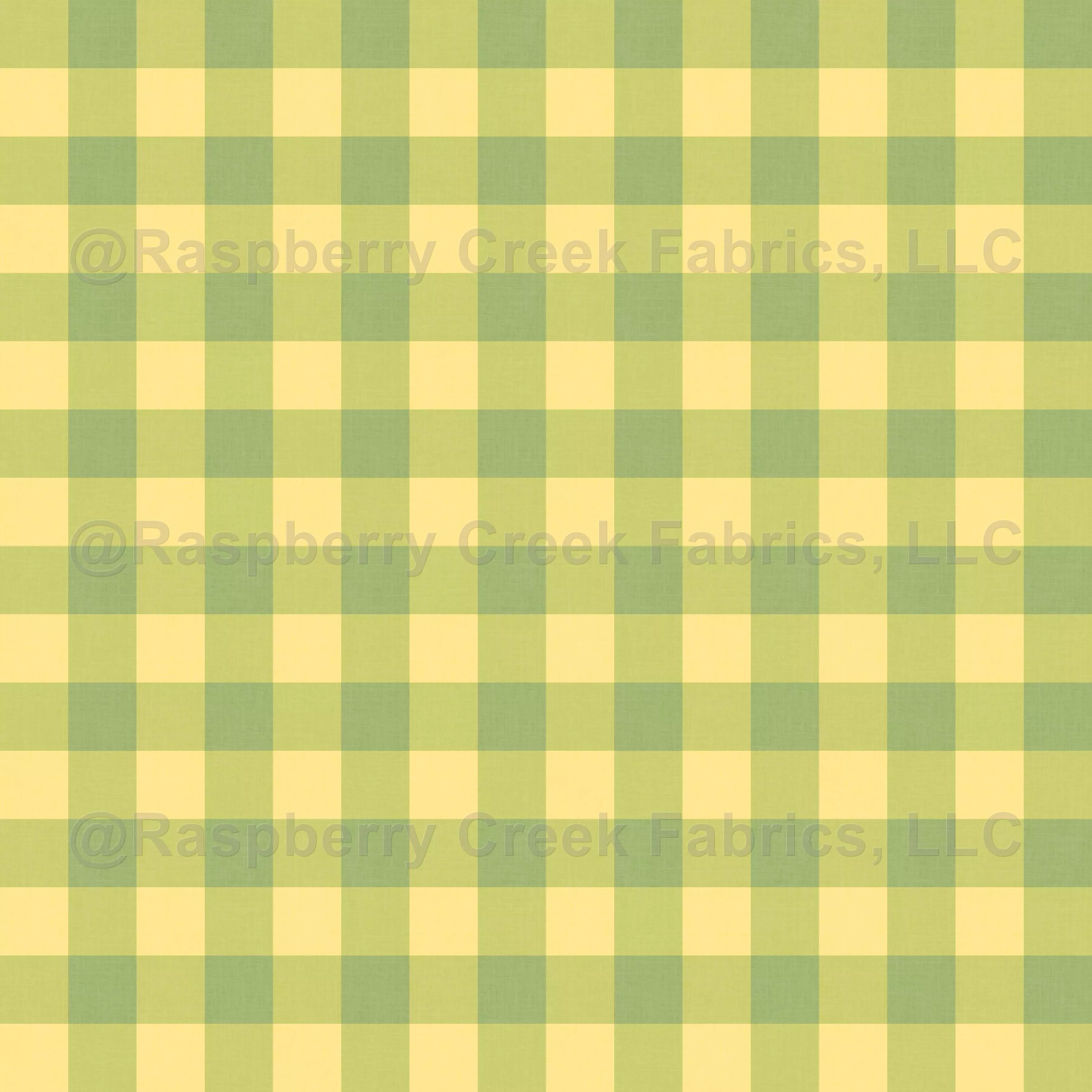 Yellow and Sage GinghamFresh Spring Farmhouse Check