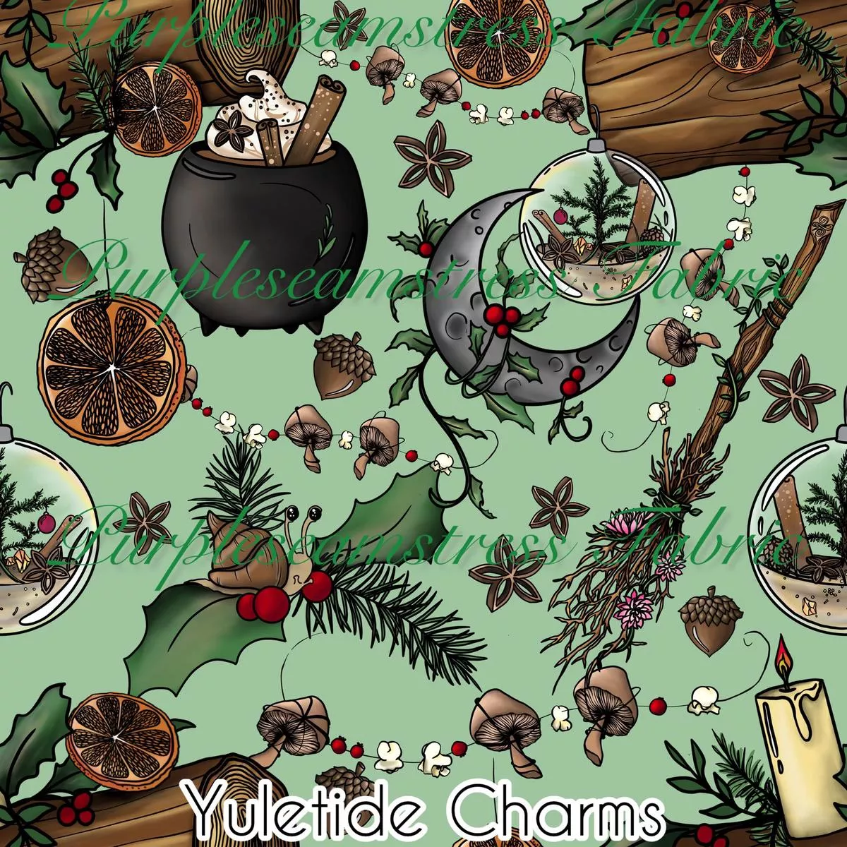 Yuletide CharmsFabric