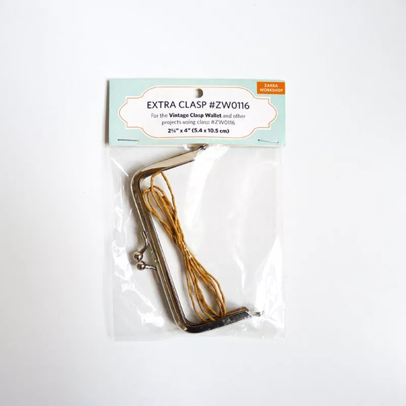 Zakka Workshop : Extra Clasp for Vintage Clasp Wallet