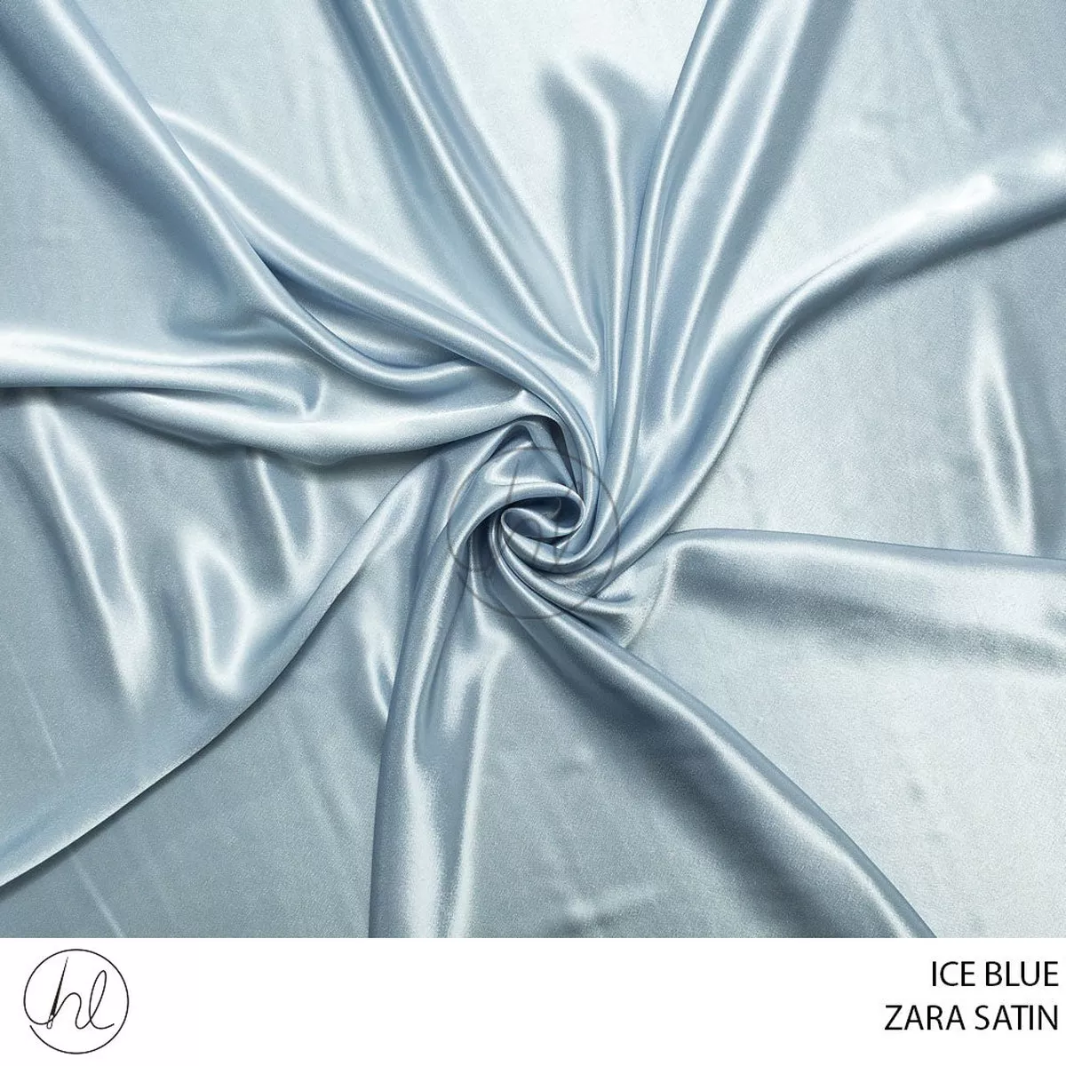 Zara Satin 51 Ice Blue 150cm Per M