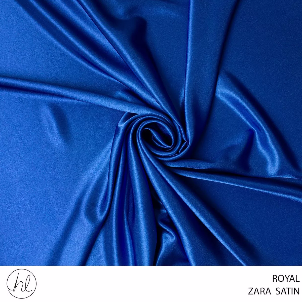 Zara Satin Fabric 150cm Royal