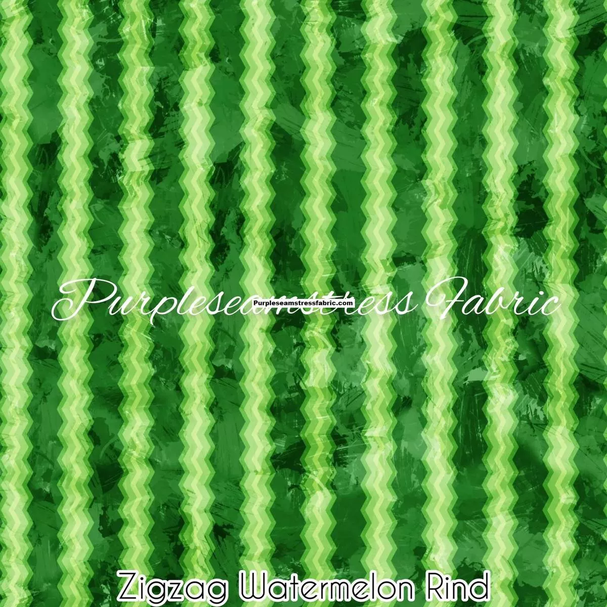 Zigzag Watermelon RindFabric