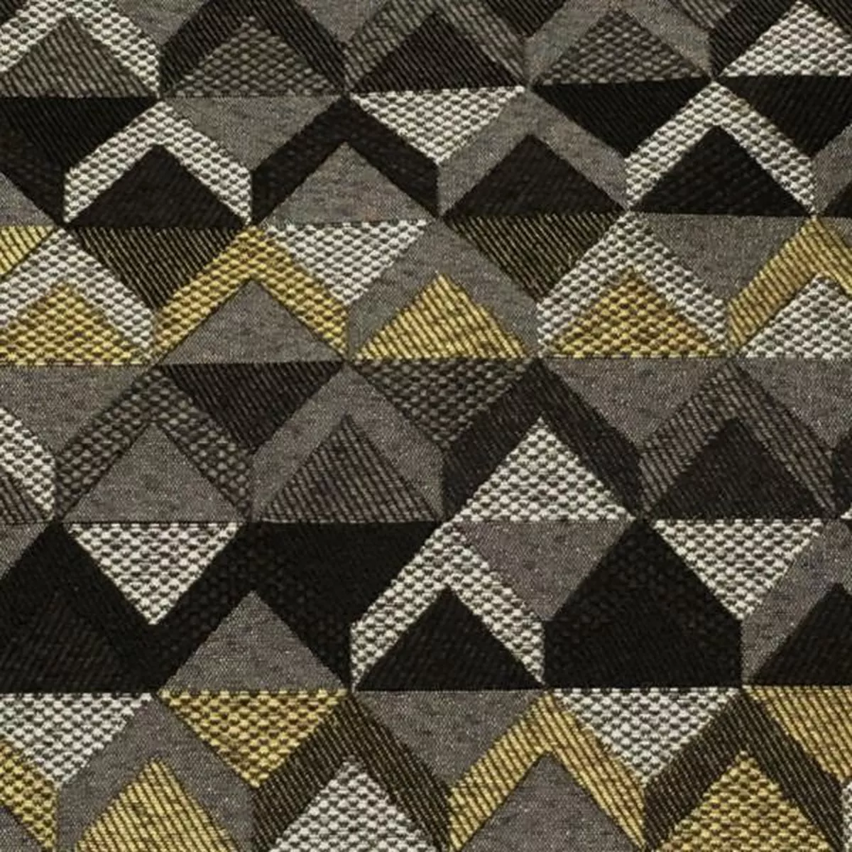 Zinging Along Sepia Diamond Pattern Gray Upholstery Fabric