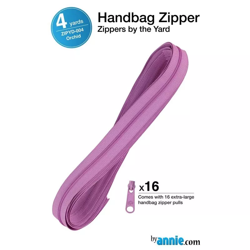 Zippers by the Yard – Orchid
