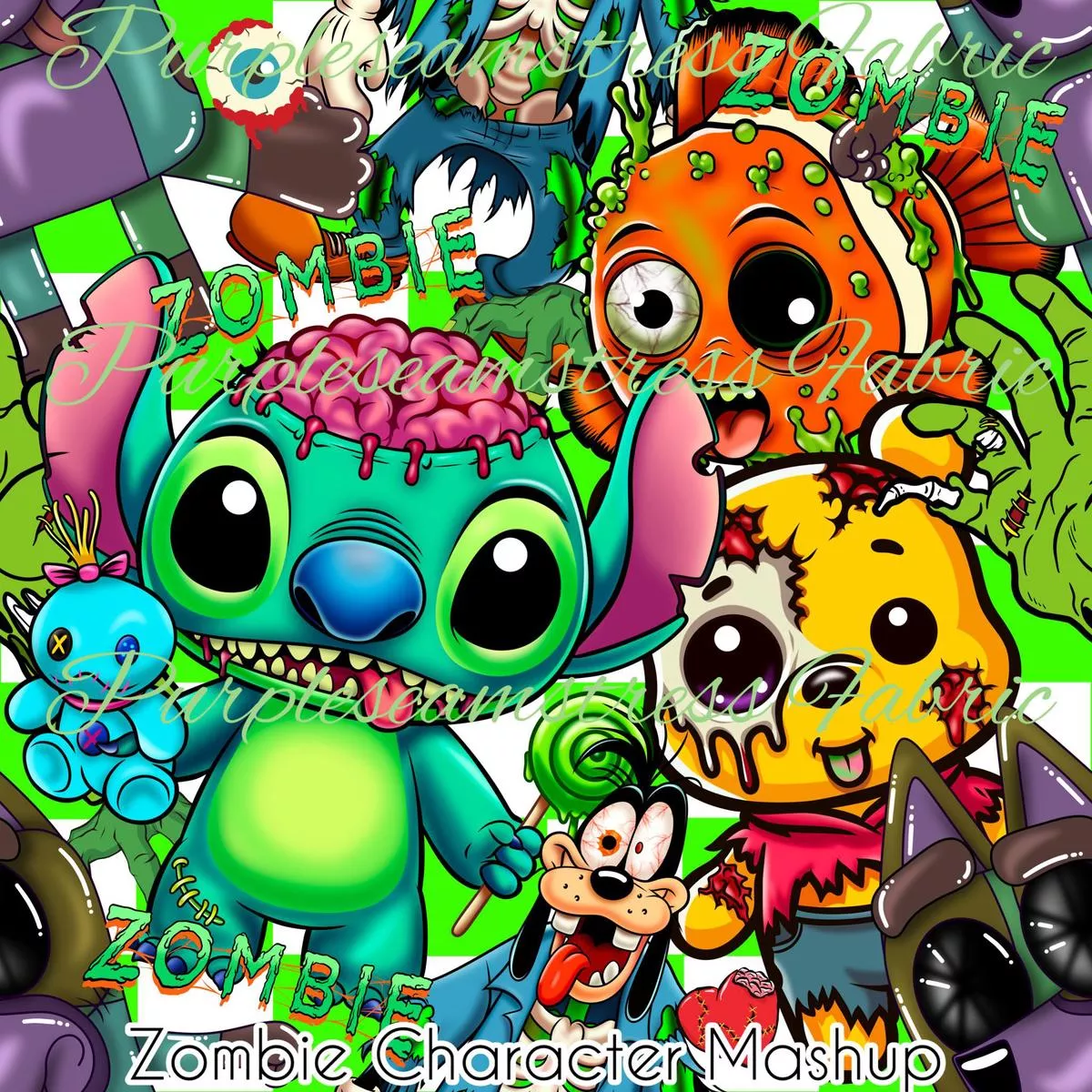 Zombie Characters MashupFabric